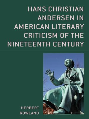 cover image of Hans Christian Andersen in American Literary Criticism of the Nineteenth Century